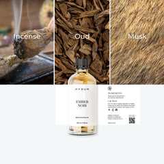 100ml - Ember Noir Reed Sticks Refill