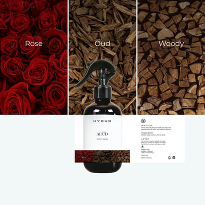 300ml Room Spray - Al`ūd |  Inspired by Oud Gucci