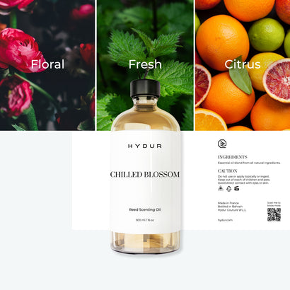500ml - Chilled Blossom Reed Sticks Refill