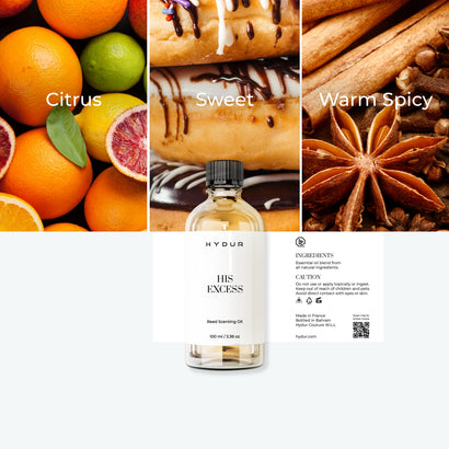 100ml - His Excess Reed Sticks Refill