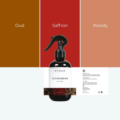 300ml Room Spray - Oud Kambodi