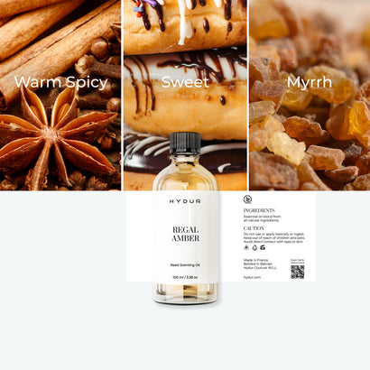 100ml -  Regal Amber Reed Sticks Refill