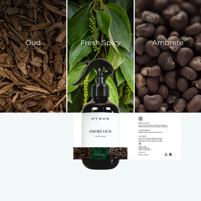 300ml Room Spray - Smoky Oud | Inspired by Pur Oud by Louis Vuitton