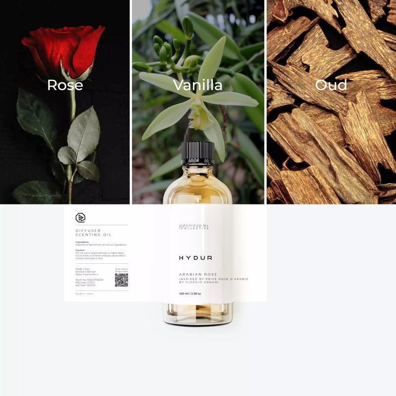 100ml Arabian Rose Inspired by Prive Rose d Arabie by Giorgio Armani