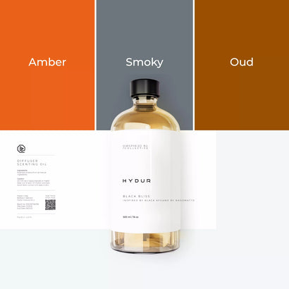 500ml - Black Bliss | Inspired Black Afgano by Nasomatto