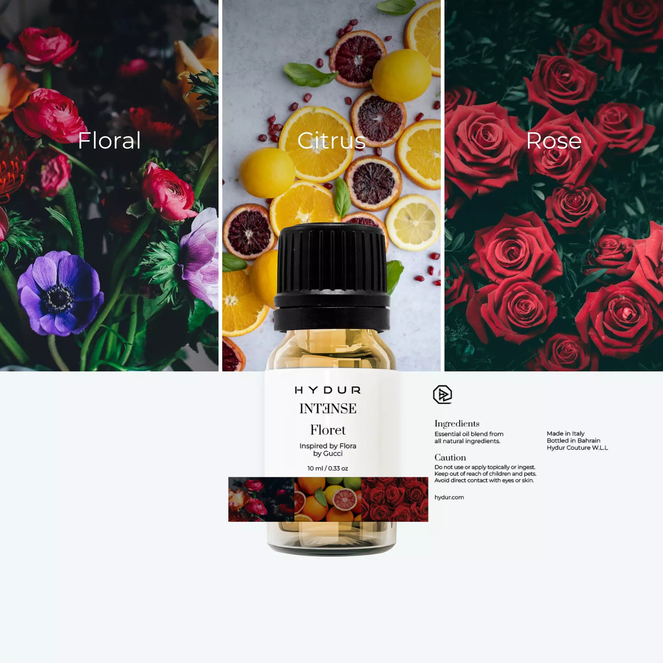 10ml - Intense Floret | Inspired by Flora by Gucci