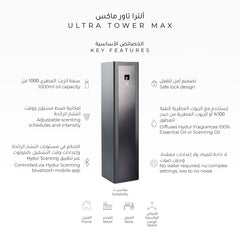 ultra tower max large diffuser